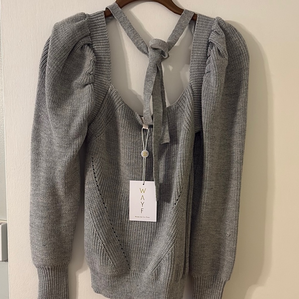 WAYF Gray Women's Sweater